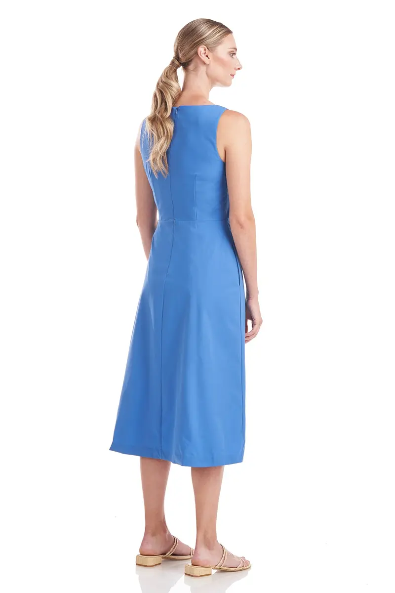 Annie Wrap-Style Stretch Poplin Jumpsuit 2