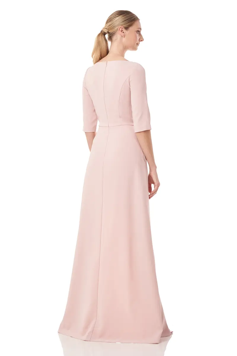 Daphne Stretch Crepe Walk-Thru Jumpsuit