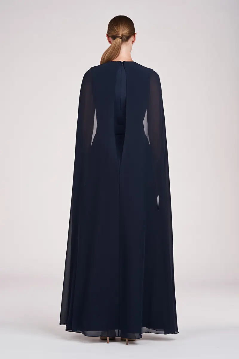 Freya Cape Gown 2