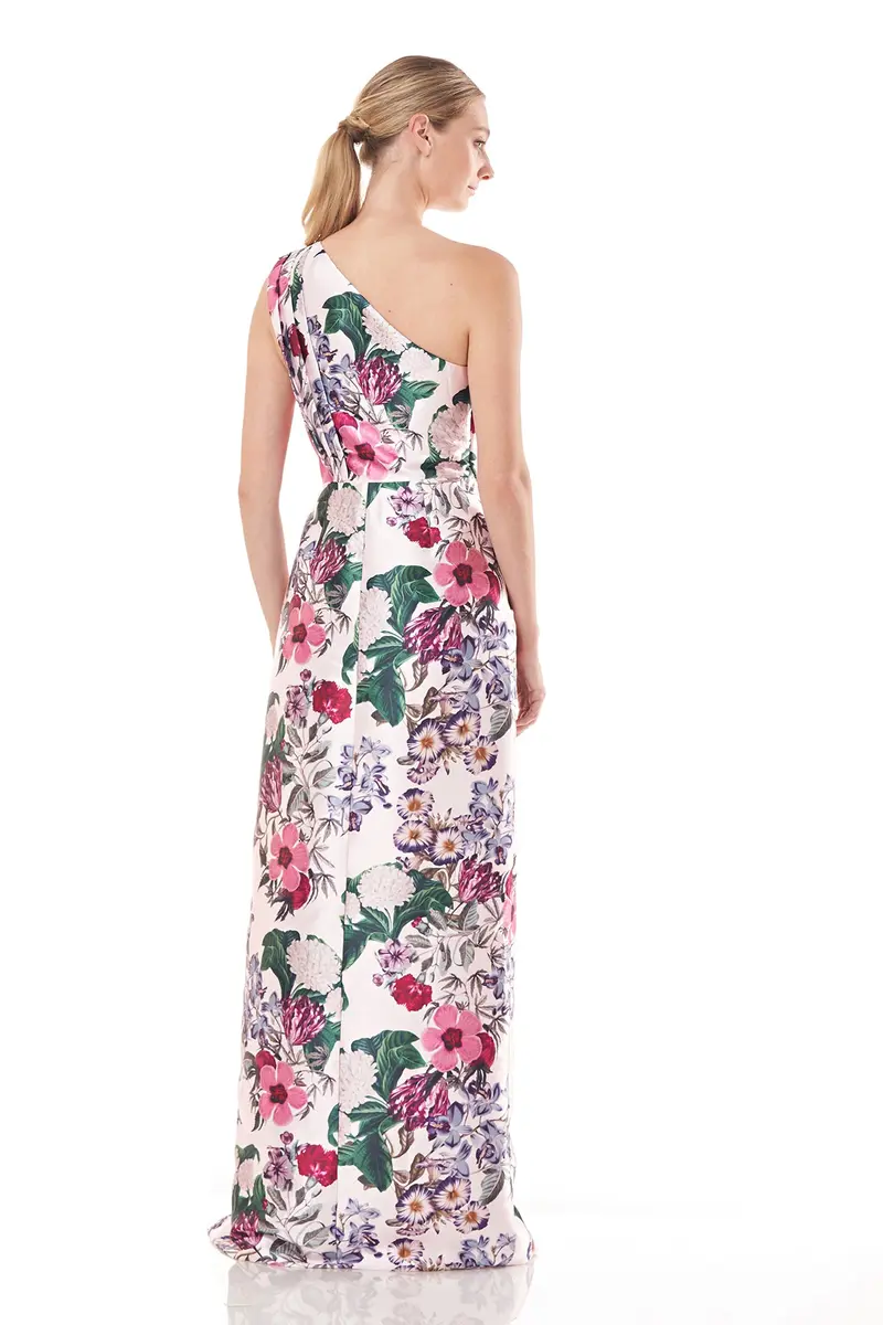 Liliana Asymmetrical One-Shoulder Floral Jumpsuit 2