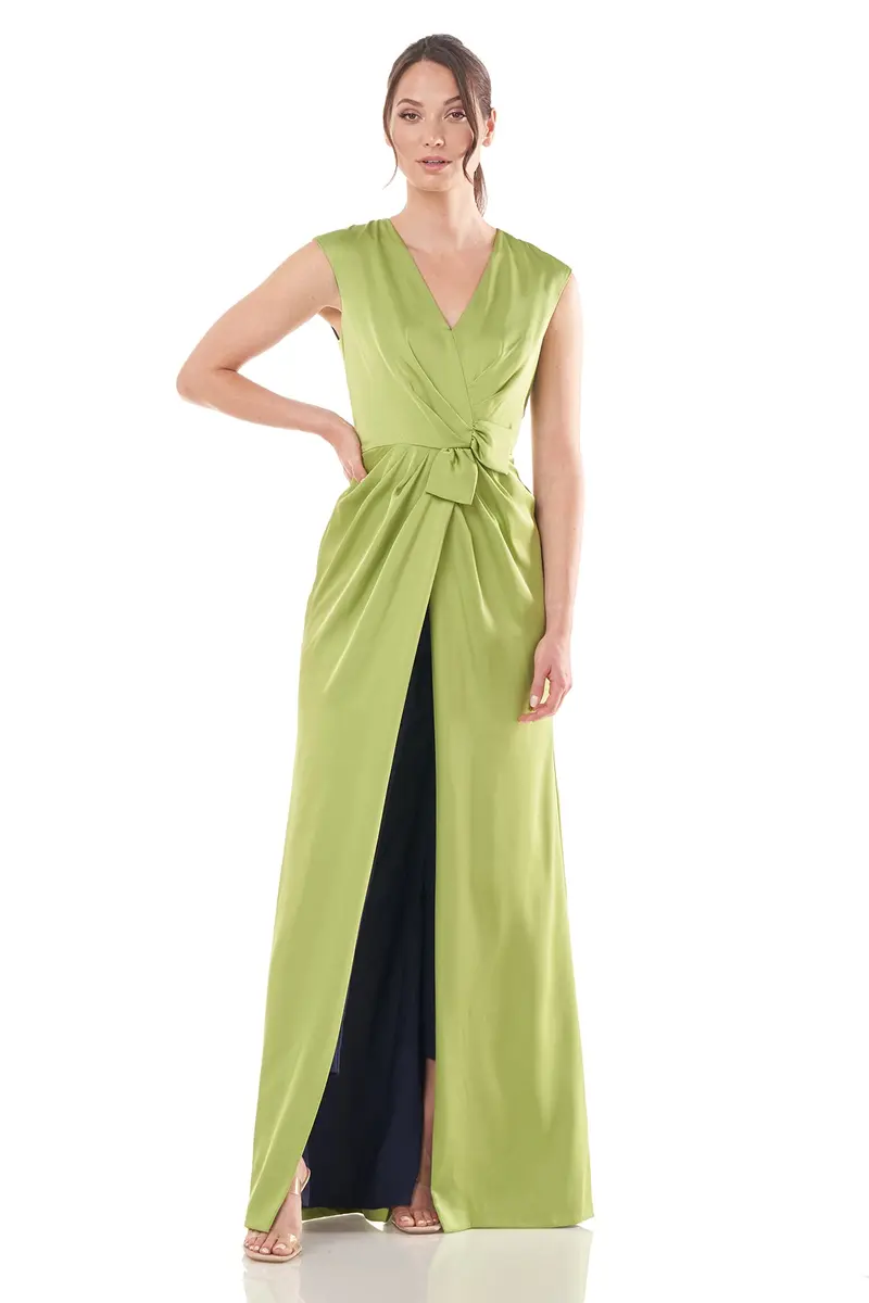 Lilly Summer Walk-Thru Jumpsuit in Stretch Charmeuse