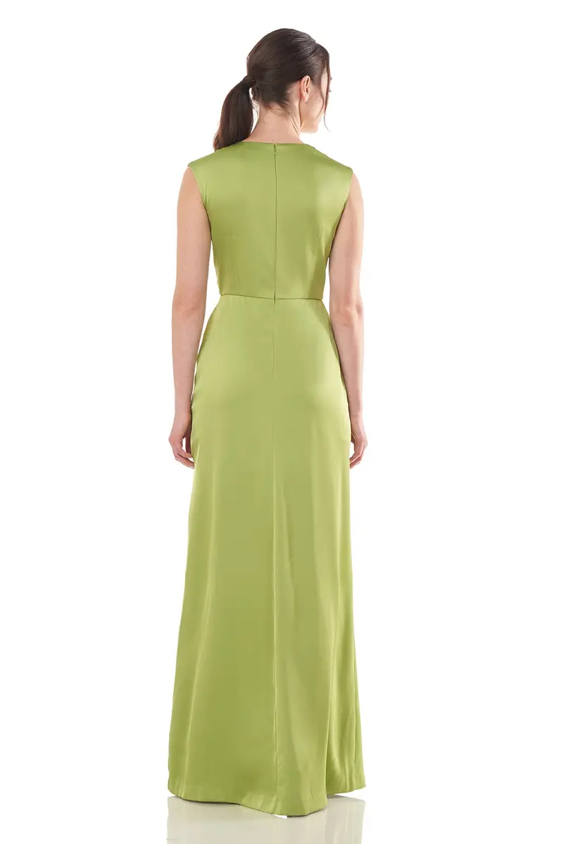 Lilly Summer Walk-Thru Jumpsuit in Stretch Charmeuse