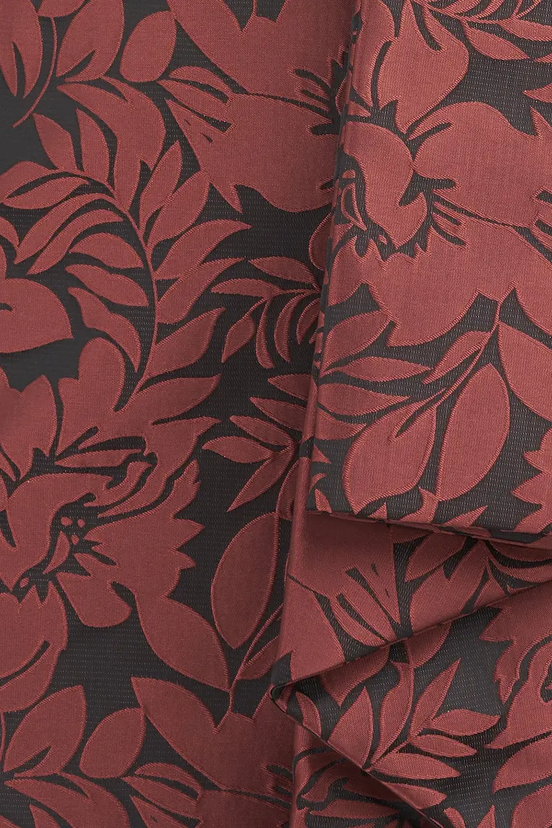 Serena Nevis Jacquard Evening Gown