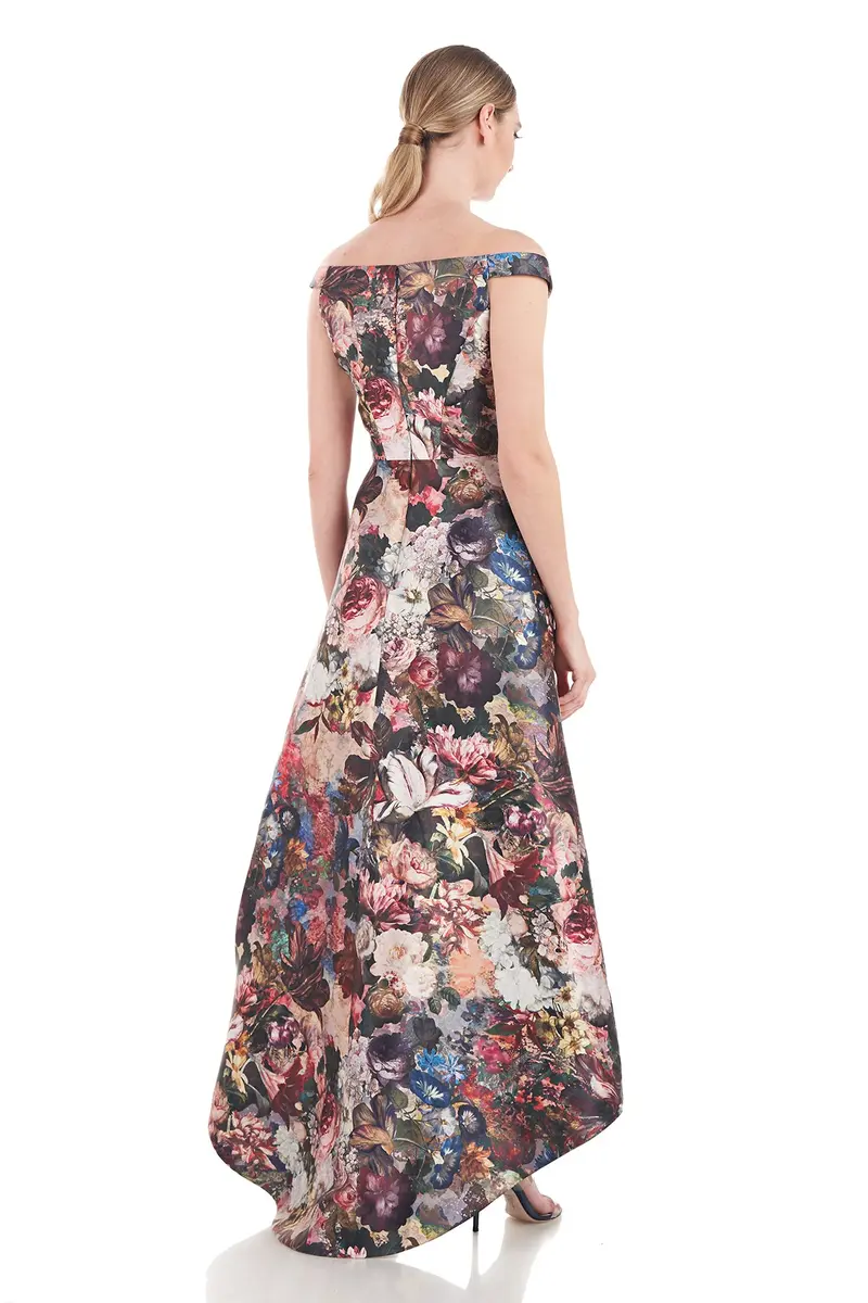 Sophia Victorian Floral Off-Shoulder Jumpsuit