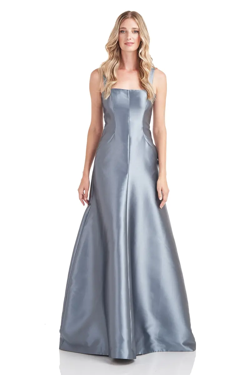 Tatiana Lola Twill Flared Formal Gown