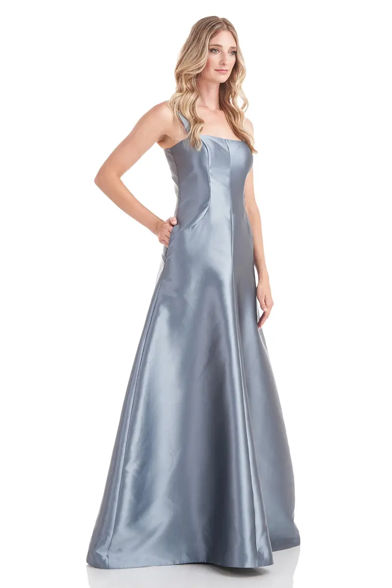 Tatiana Lola Twill Flared Formal Gown