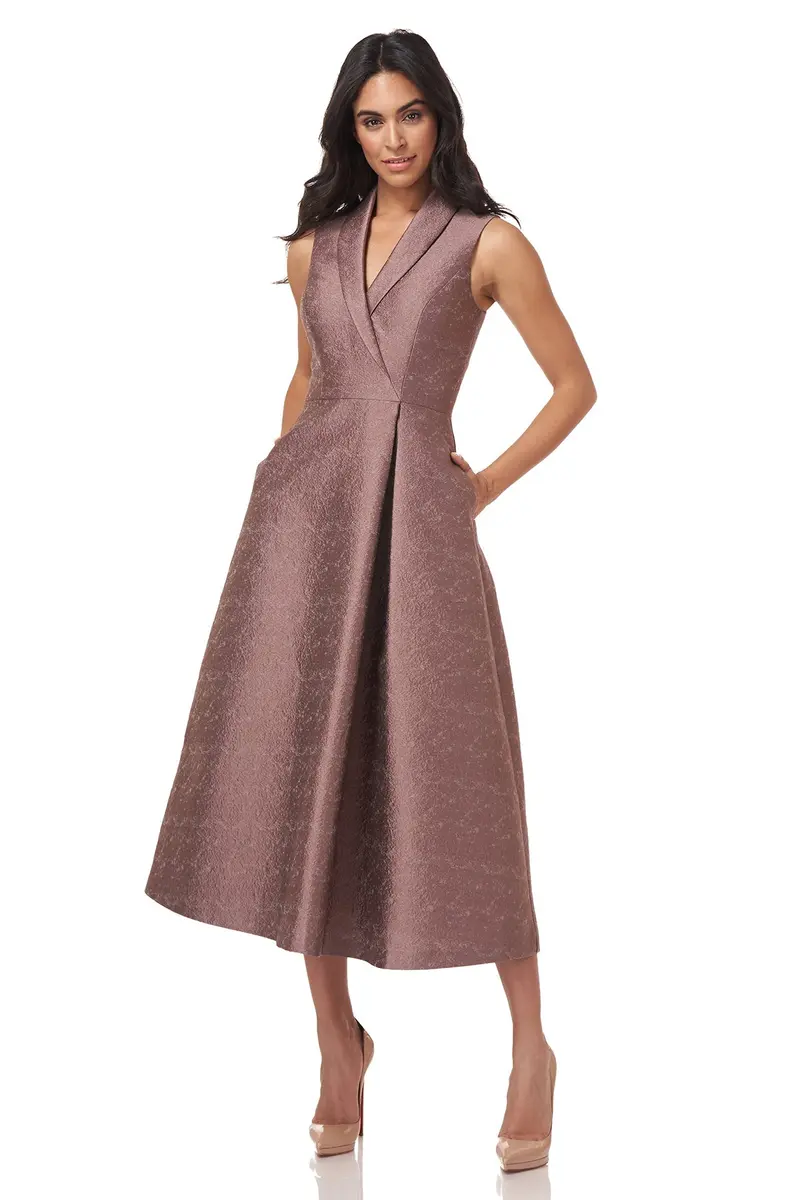 Whitney Tea-Length Formal Dress